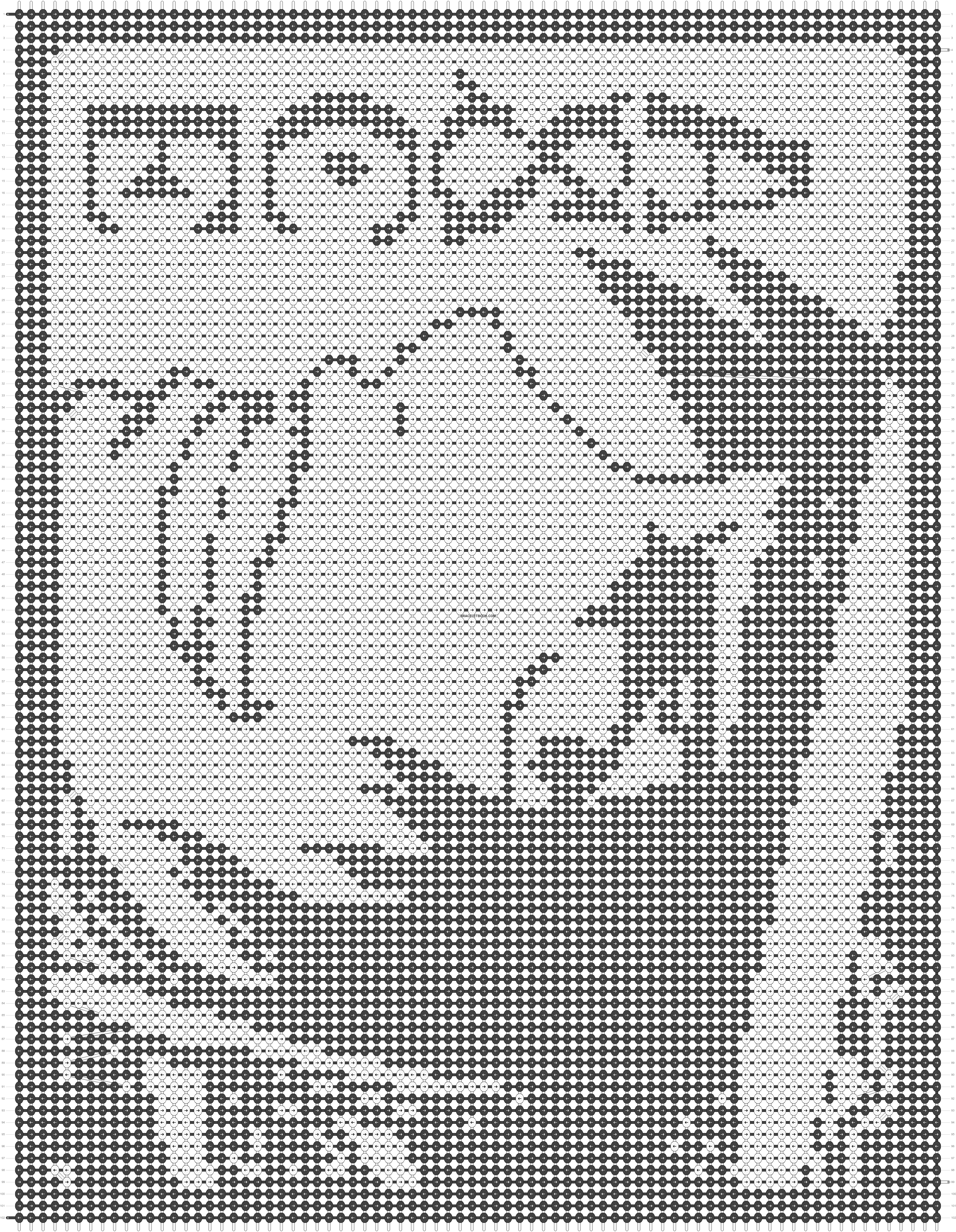 Alpha pattern #201805 pattern