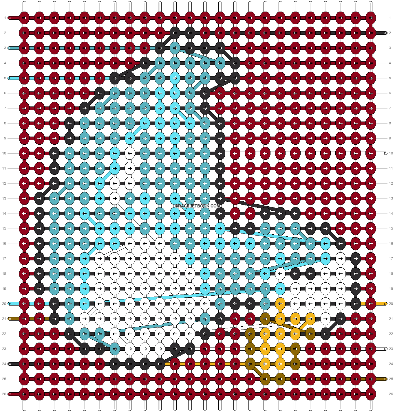 Alpha pattern #201808 pattern