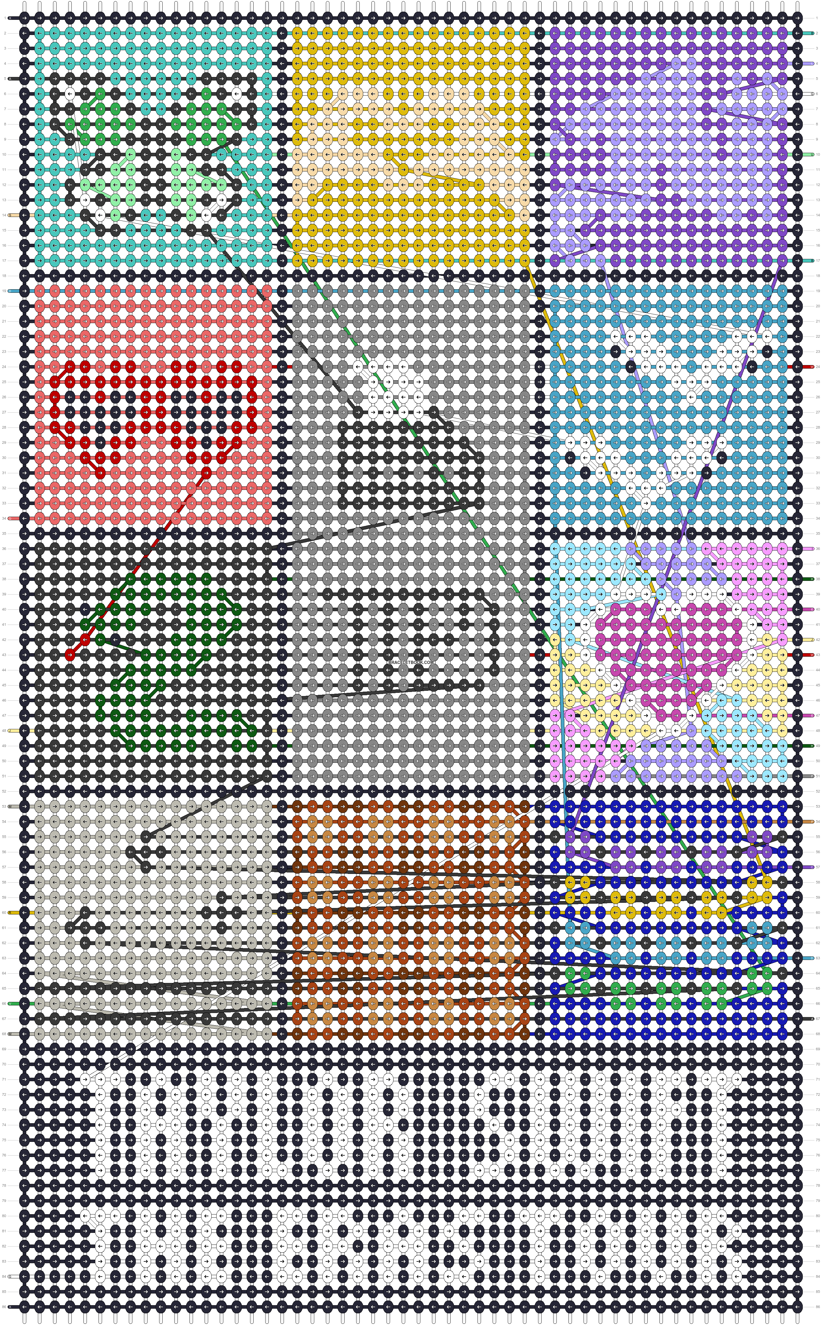 Alpha pattern #201819 pattern