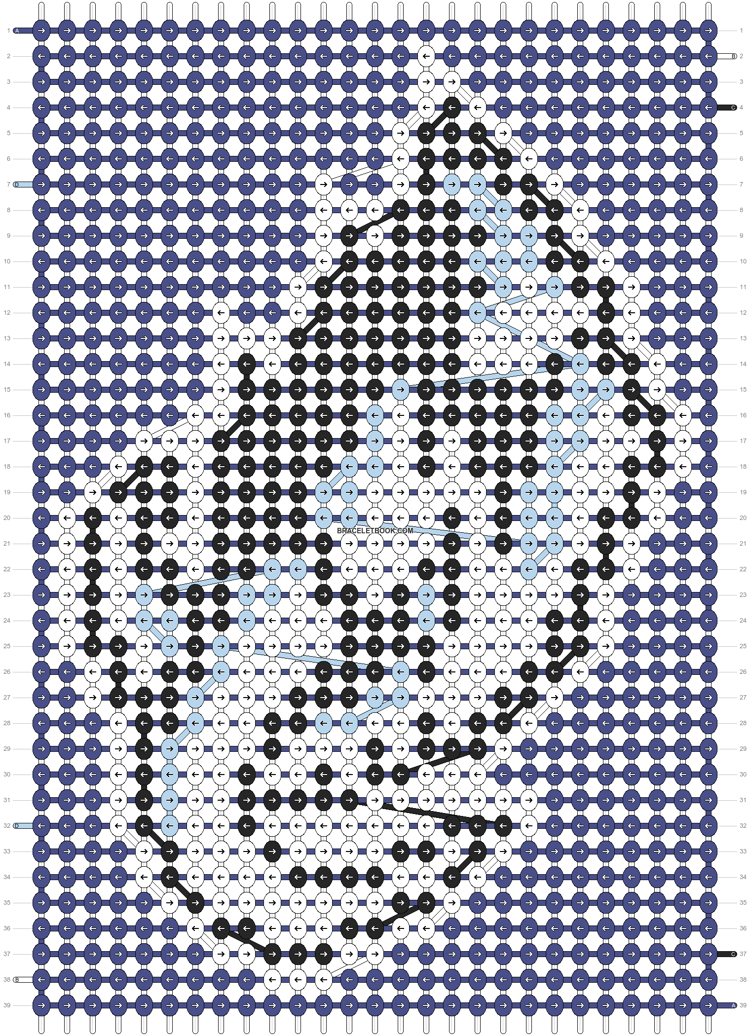 Alpha pattern #201838 pattern