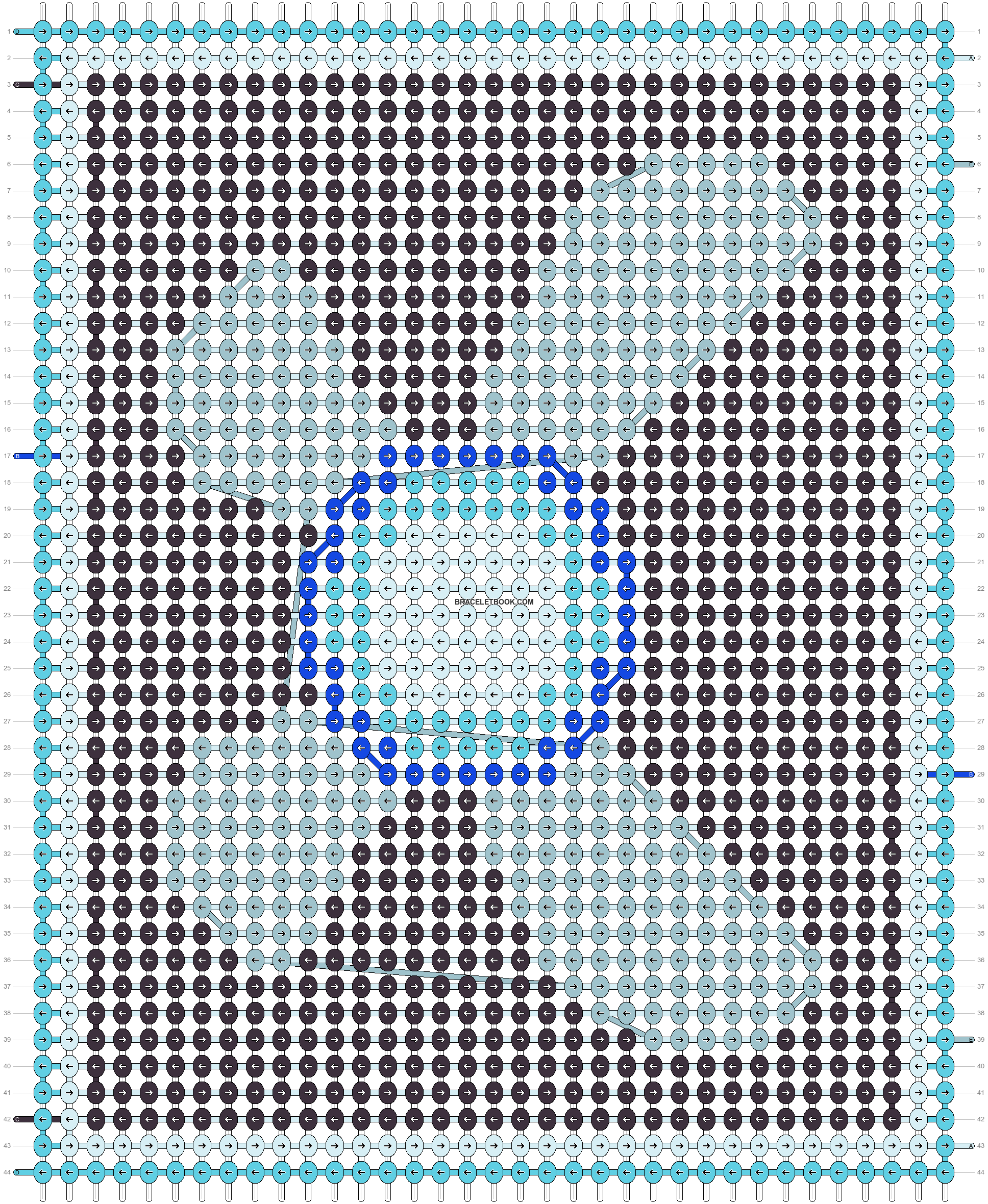 Alpha pattern #201845 pattern