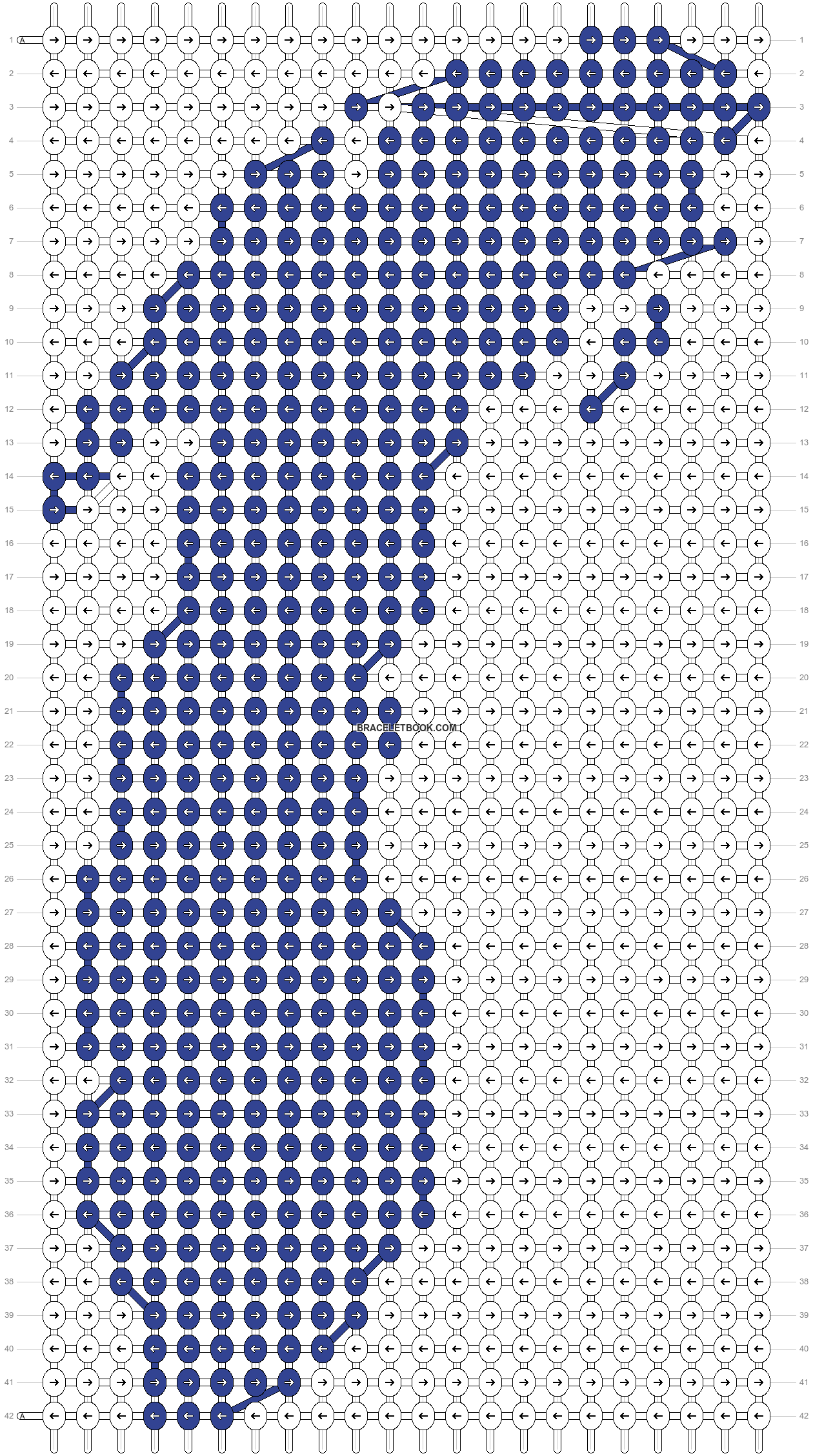 Alpha pattern #201903 pattern