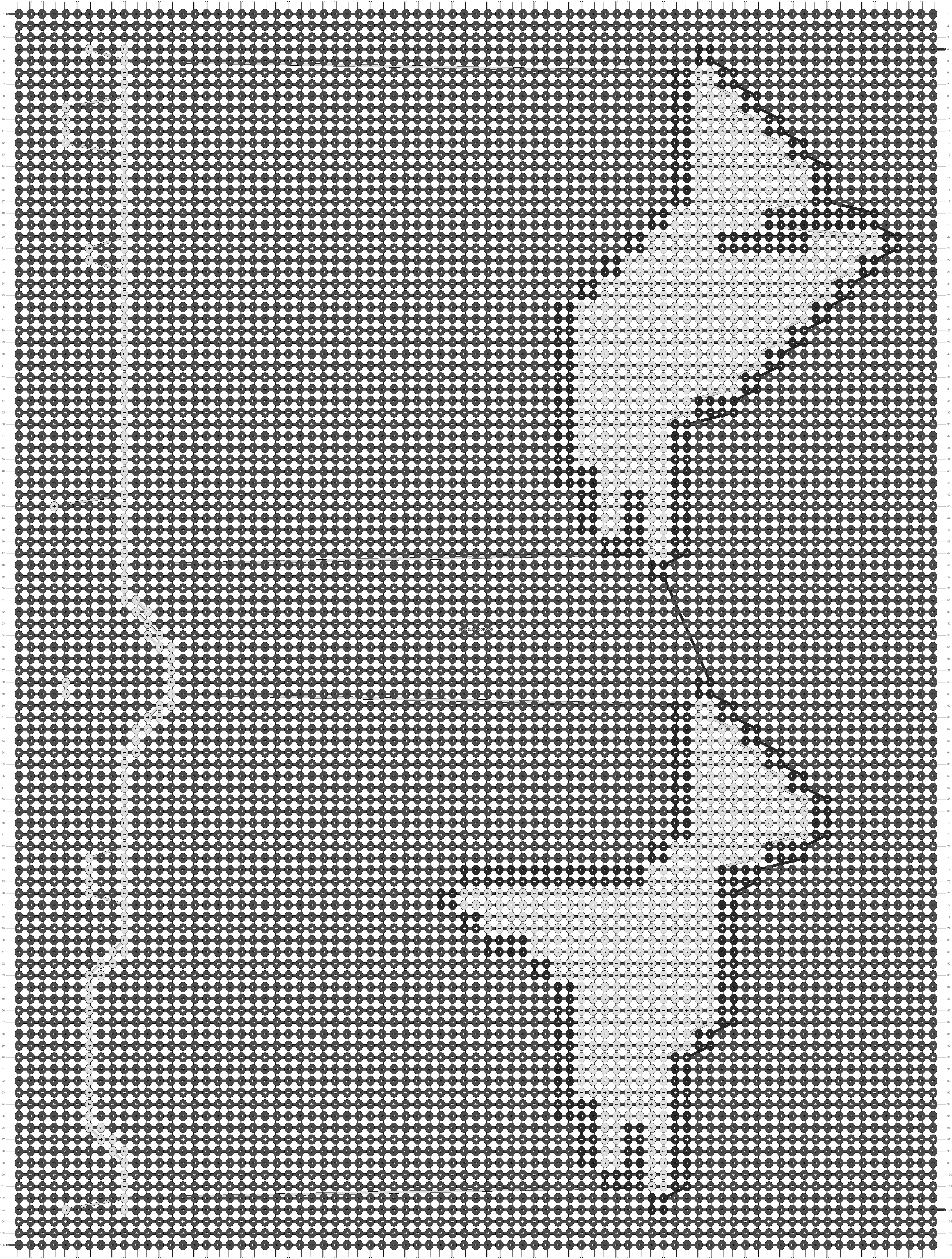 Alpha pattern #202209 pattern