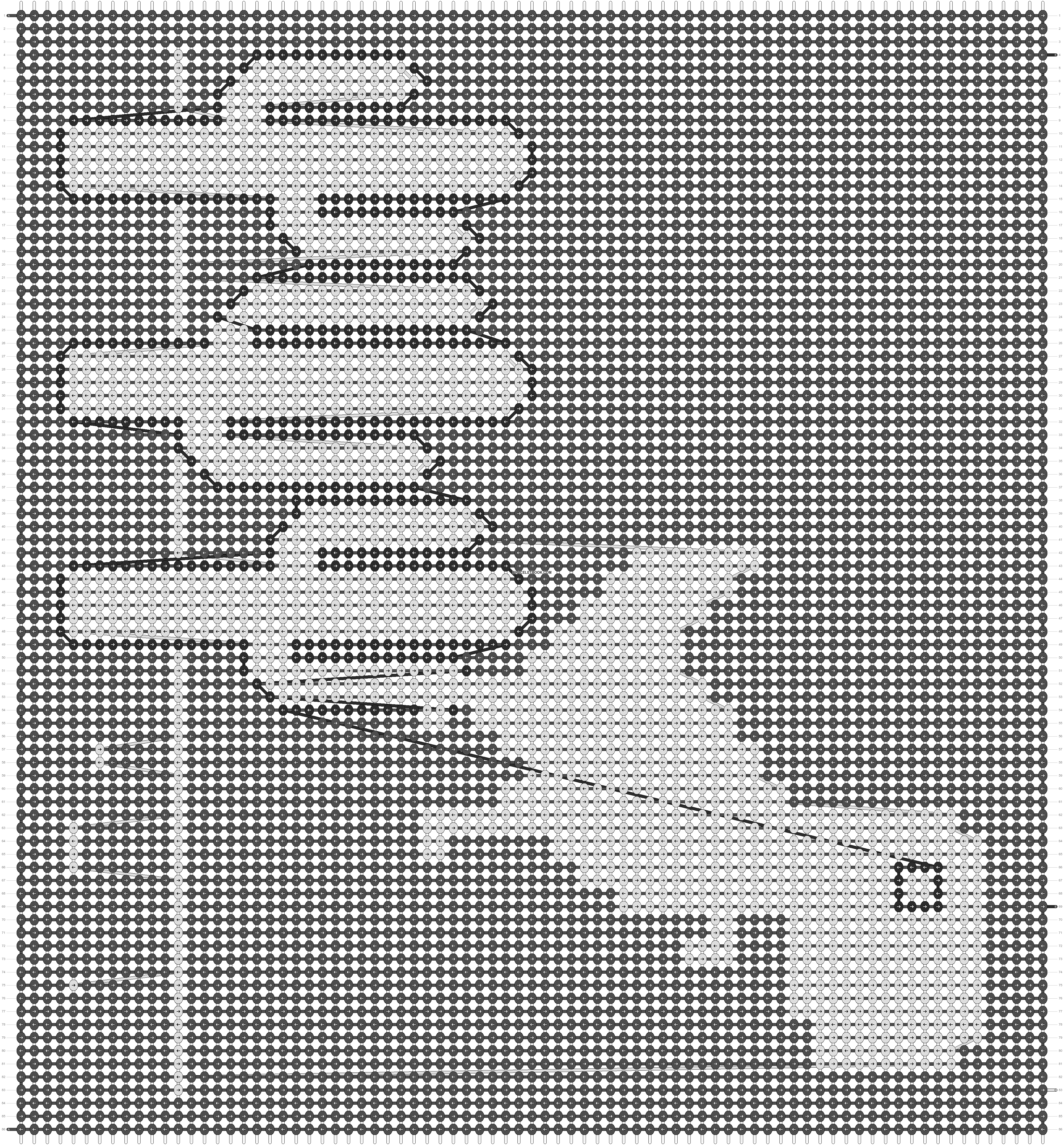 Alpha pattern #202210 pattern
