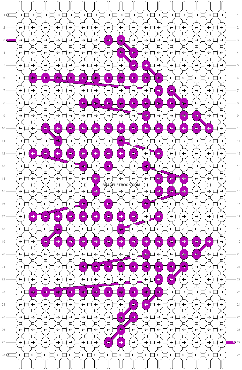 Alpha pattern #202324 pattern