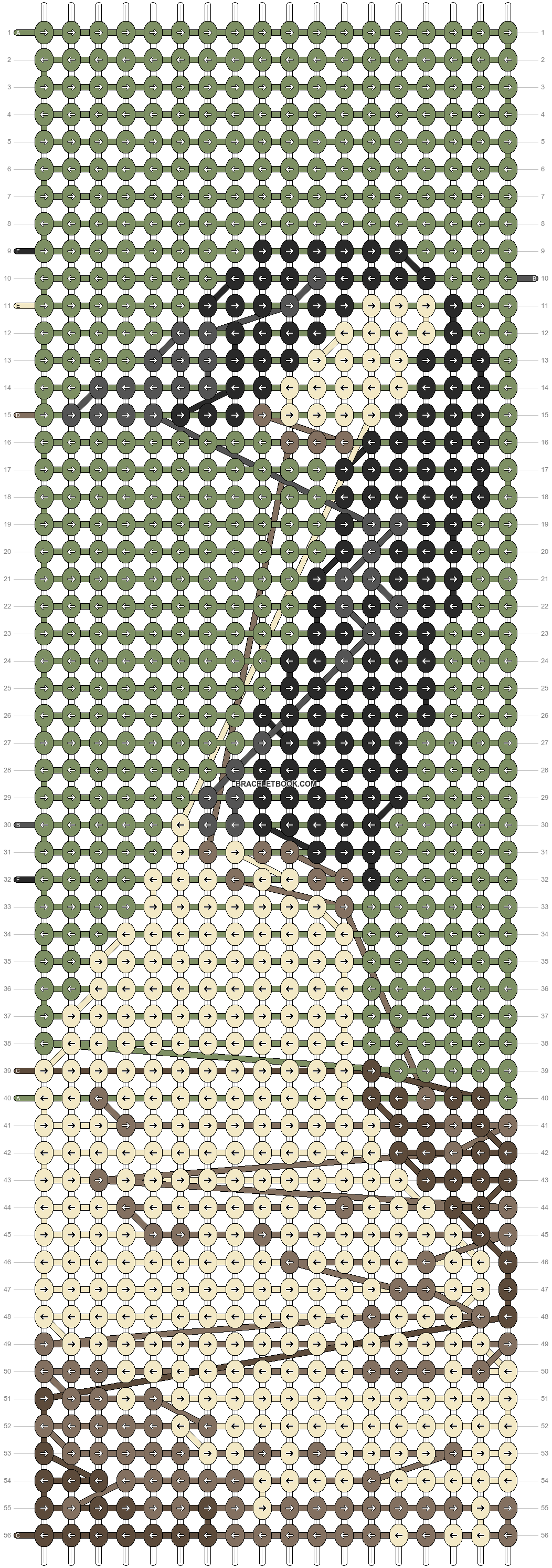 Alpha pattern #202400 pattern