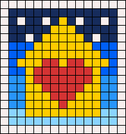 Alpha pattern #202540