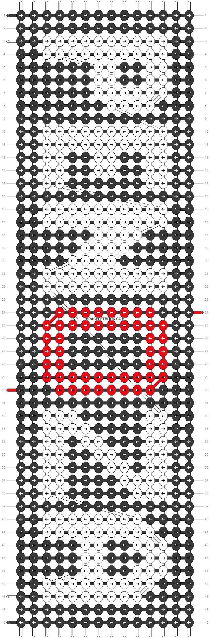 Alpha pattern #202630 pattern