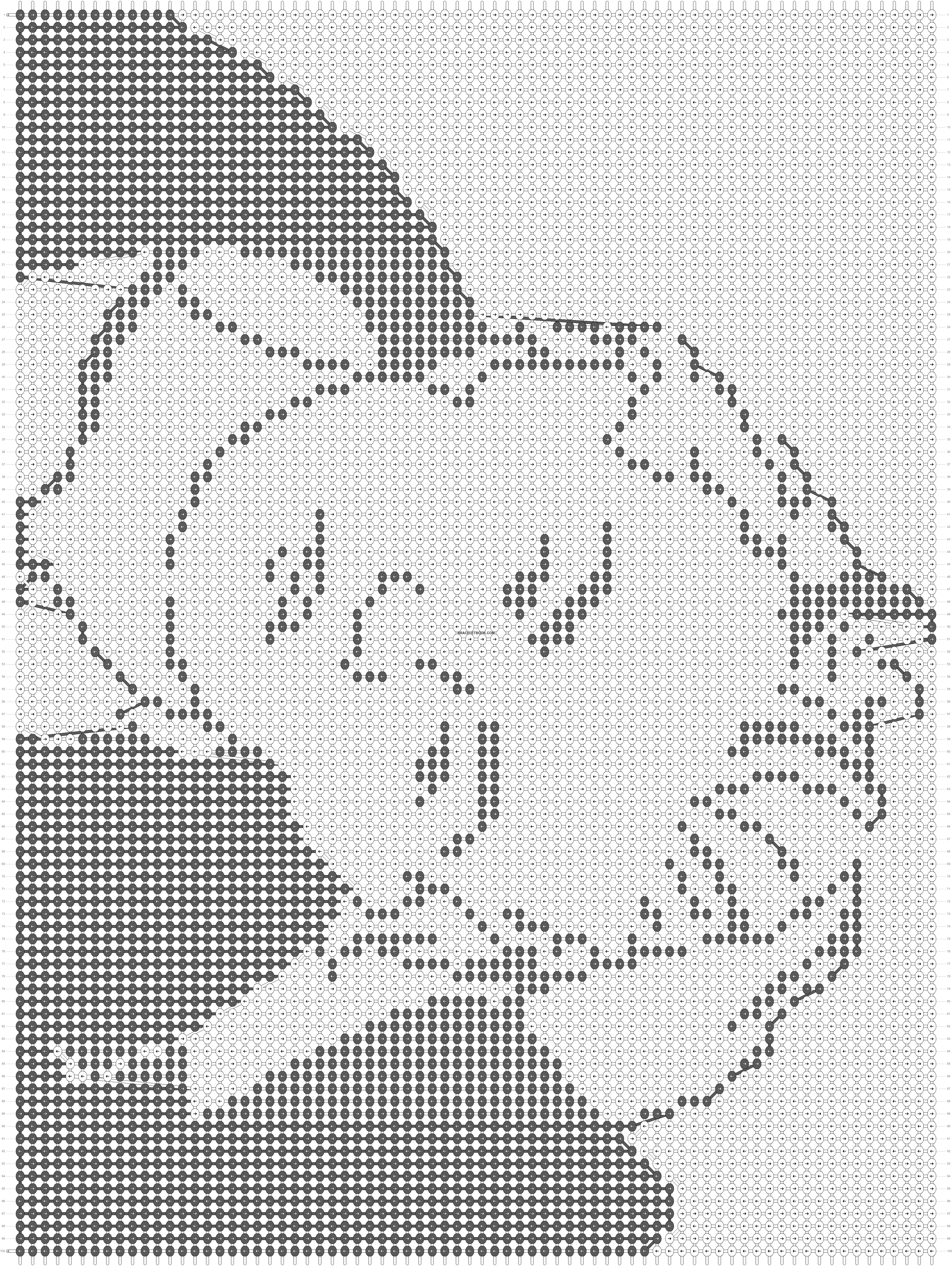 Alpha pattern #203011 pattern