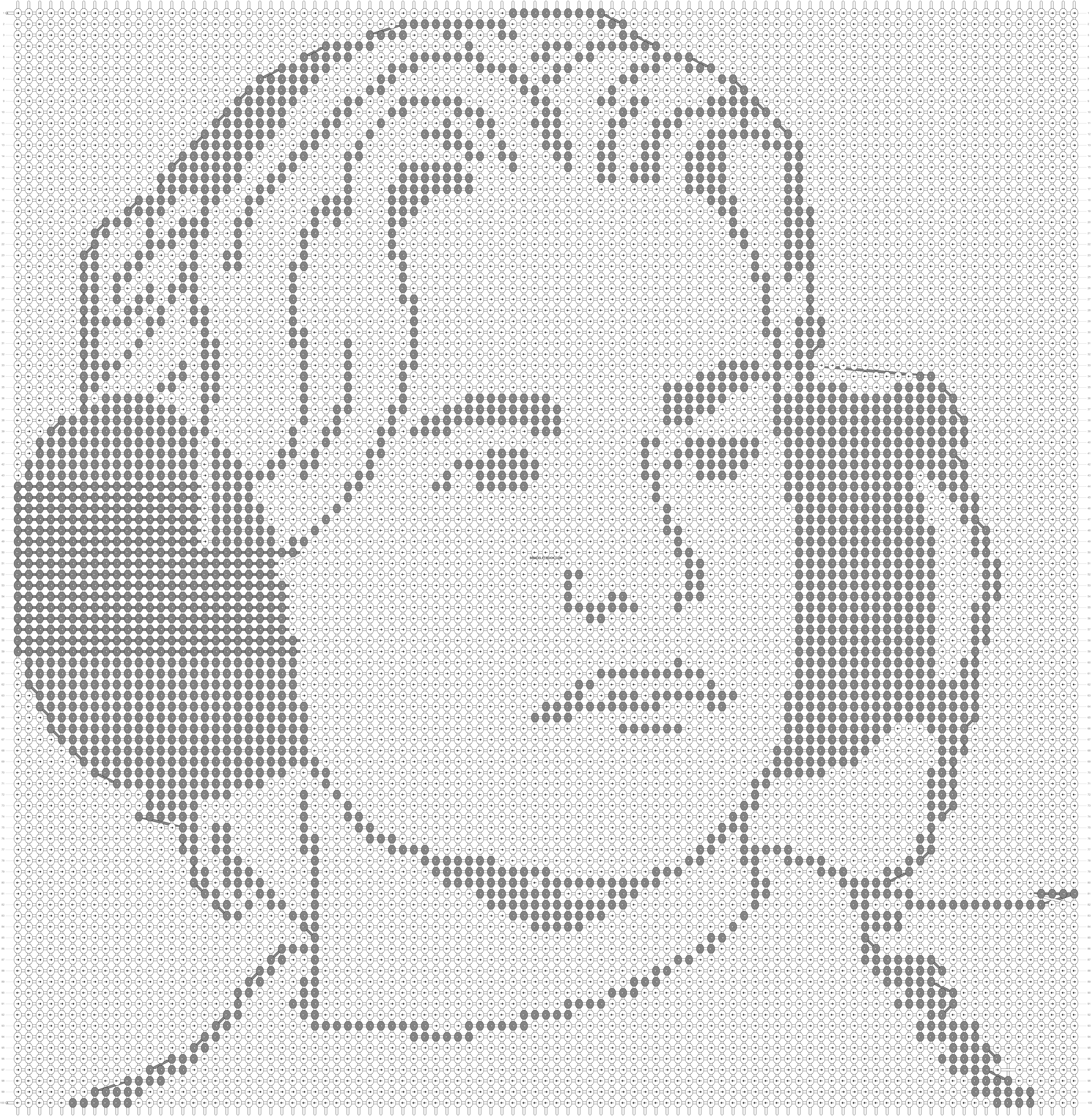 Alpha pattern #203012 pattern