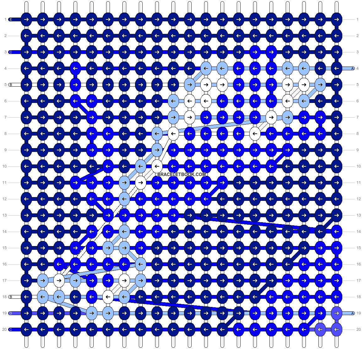 Alpha pattern #203020 pattern