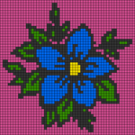 Alpha pattern #203030