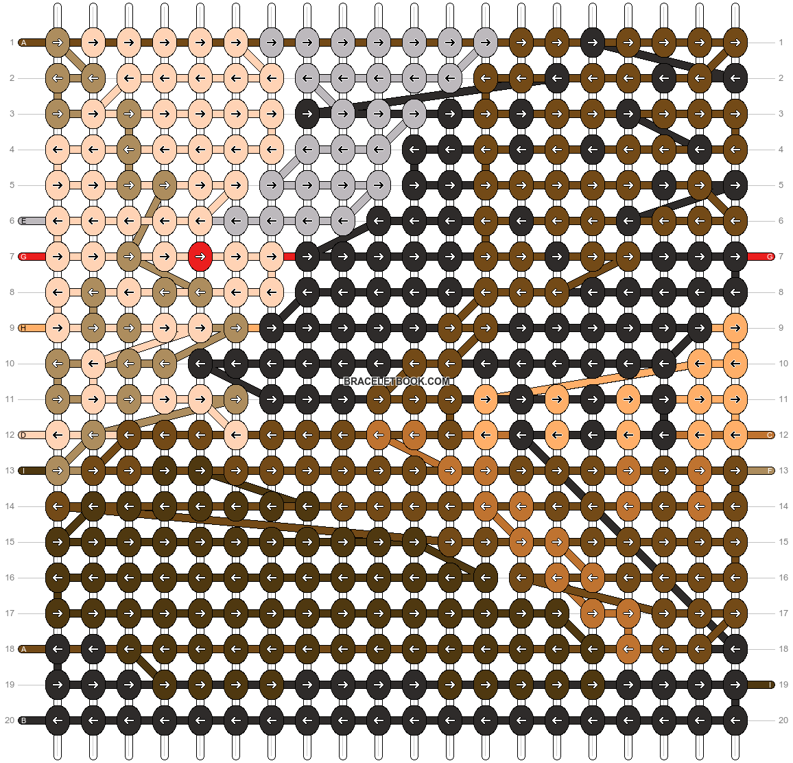Alpha pattern #203031 pattern