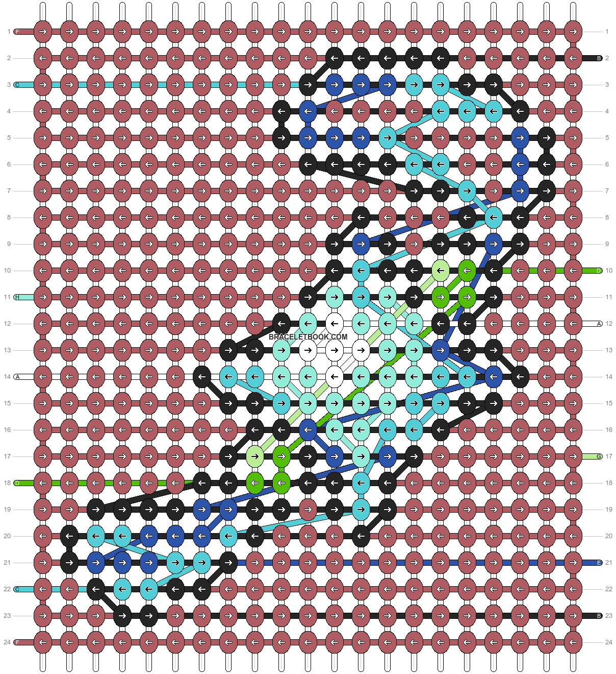 Alpha pattern #203033 pattern