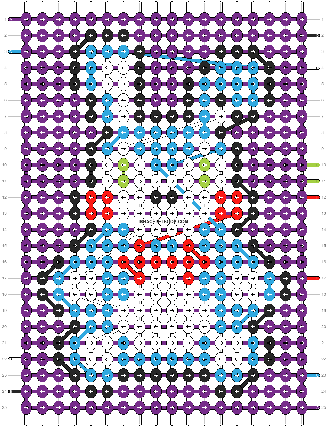 Alpha pattern #203037 pattern