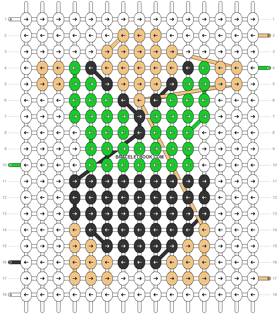 Alpha pattern #203048 pattern