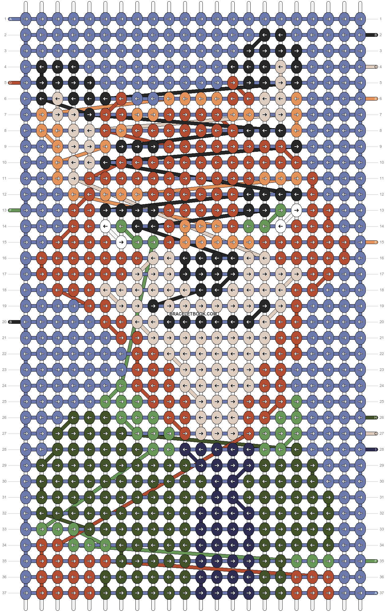 Alpha pattern #203121 pattern