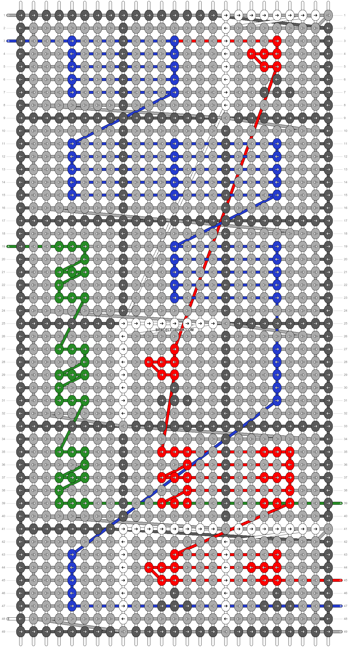 Alpha pattern #203233 pattern