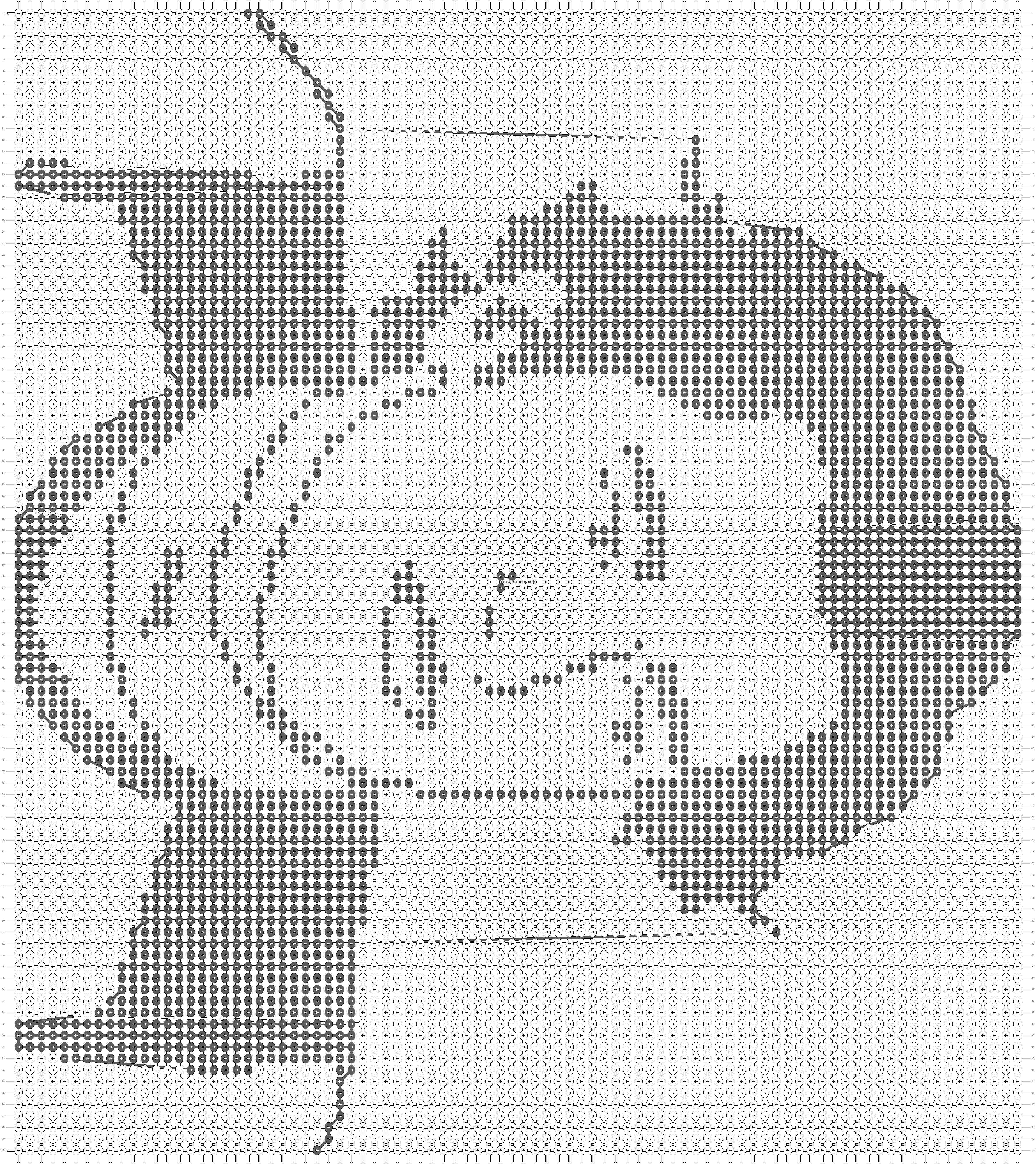 Alpha pattern #203337 pattern