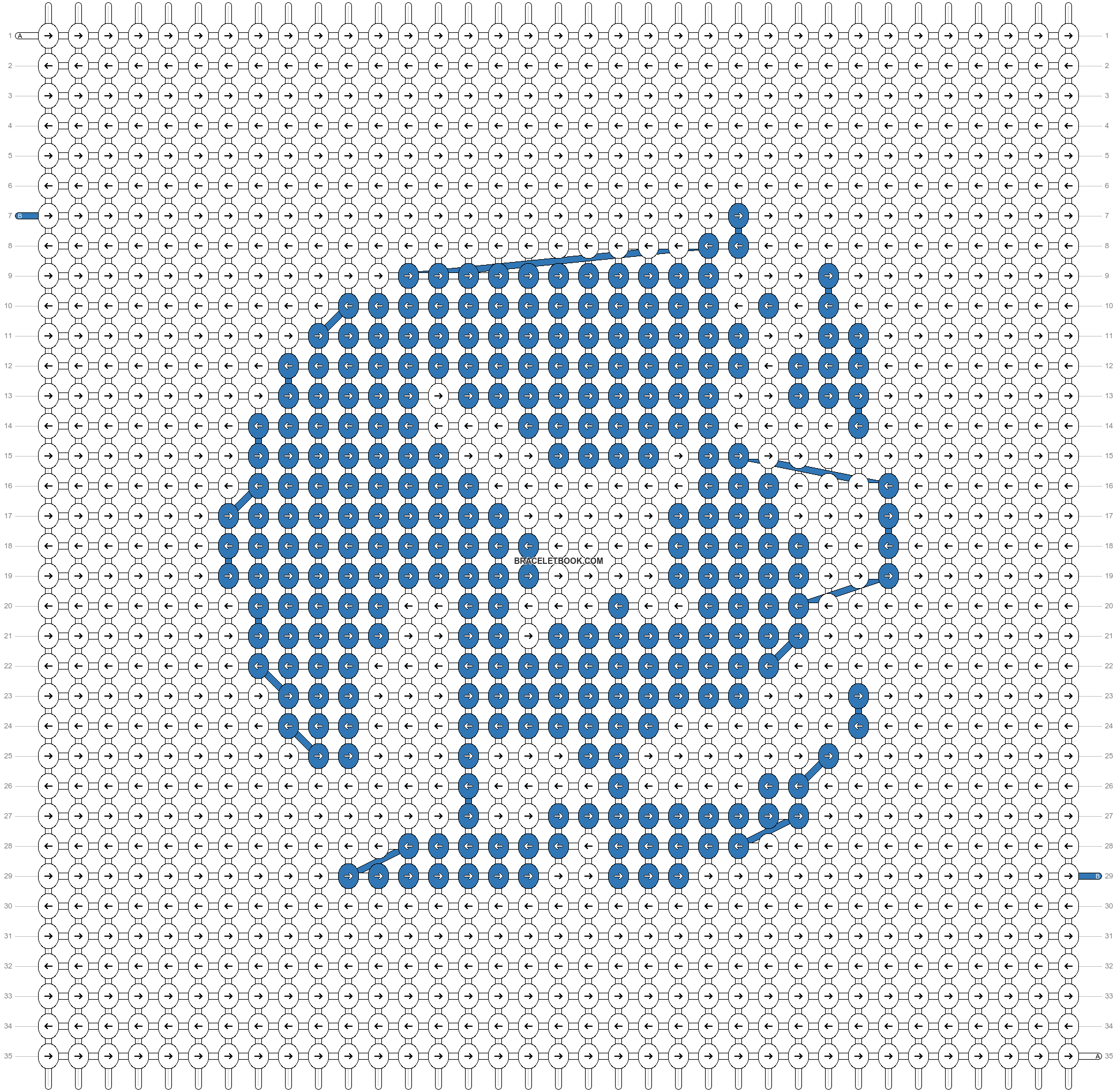 Alpha pattern #203428 pattern