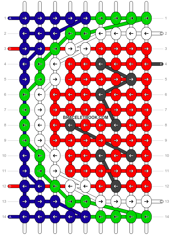 Alpha pattern #203437 pattern
