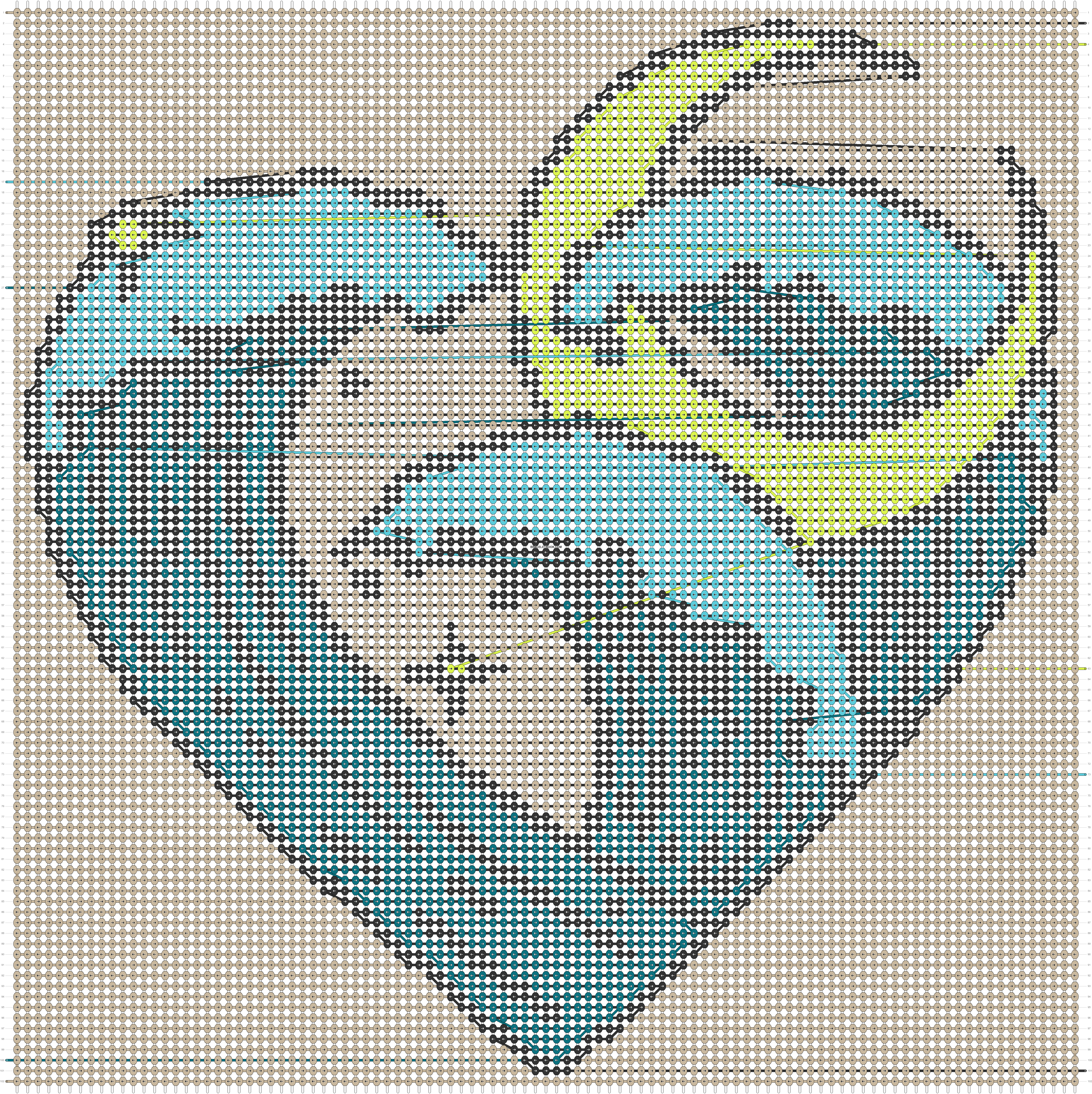 Alpha pattern #203567 pattern