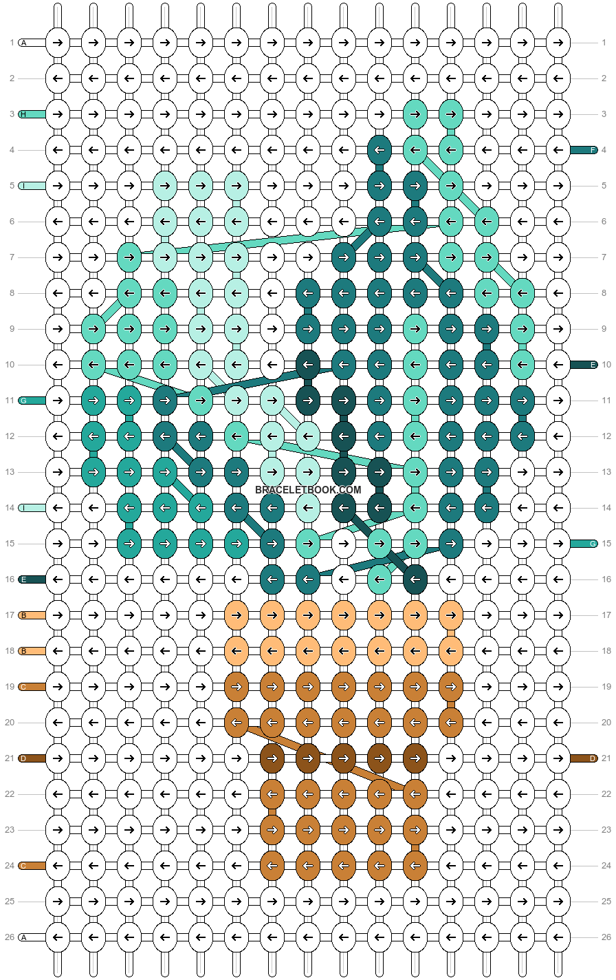 Alpha pattern #203637 pattern