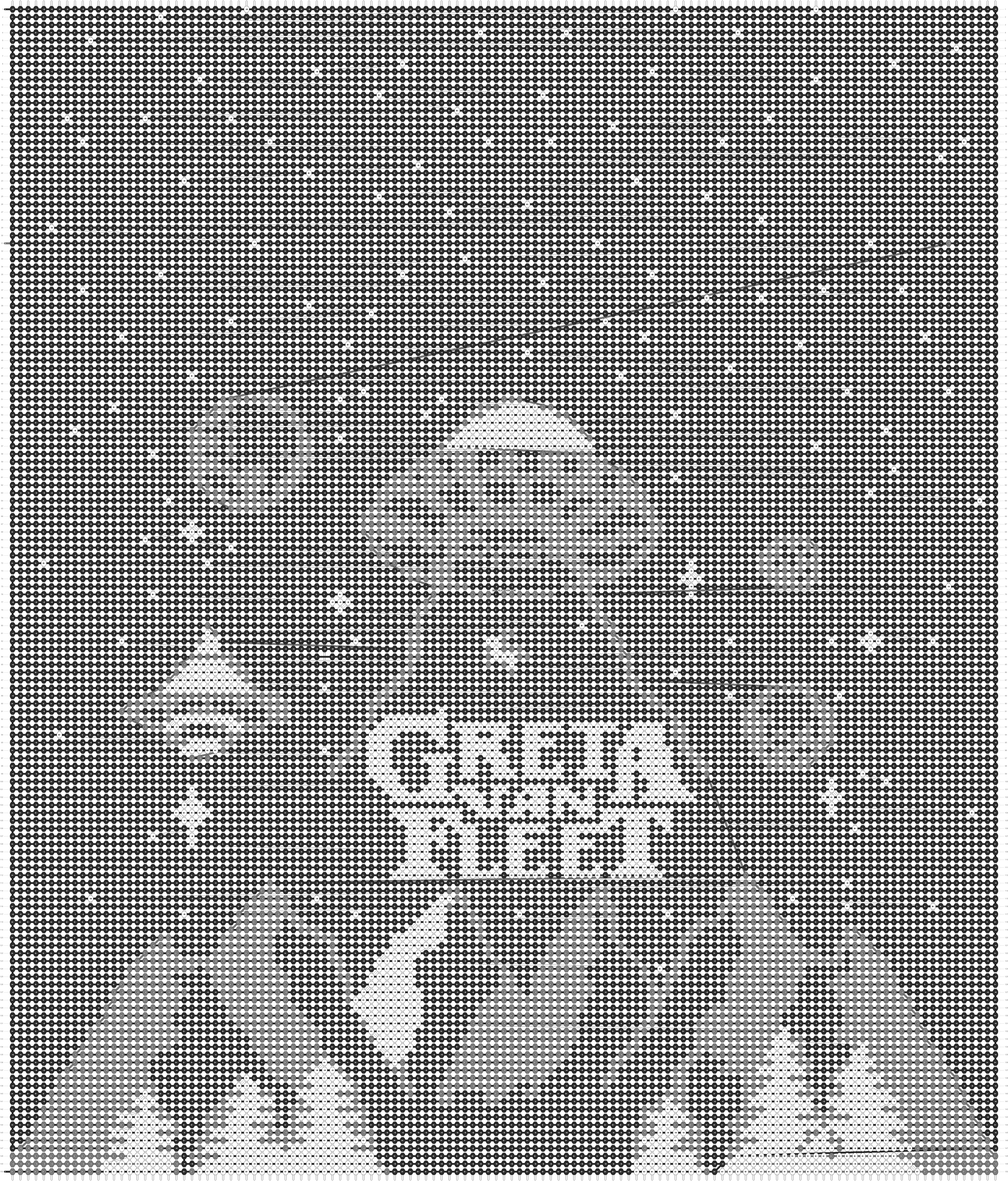 Alpha pattern #204012 pattern