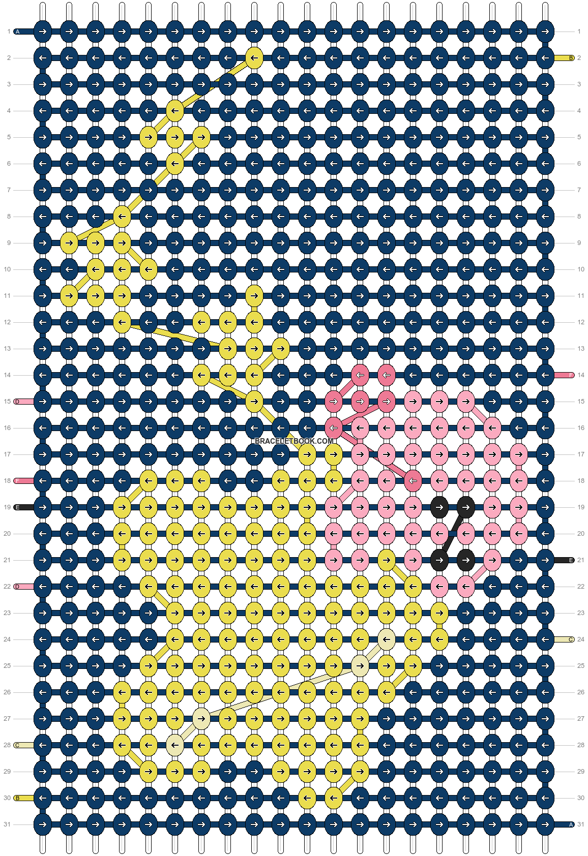 Alpha pattern #204080 pattern