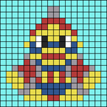 Alpha pattern #204081