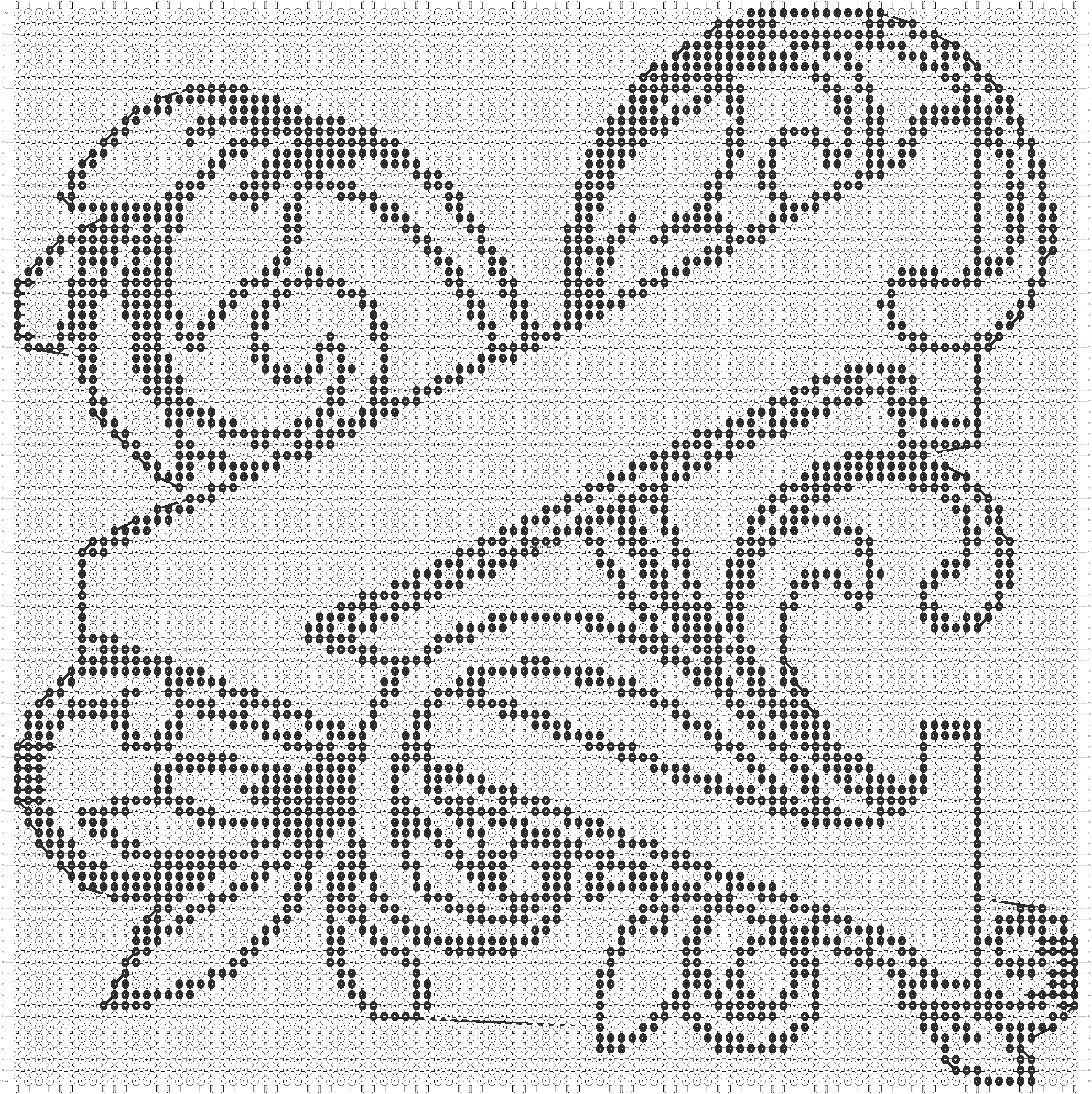 Alpha pattern #204311 pattern