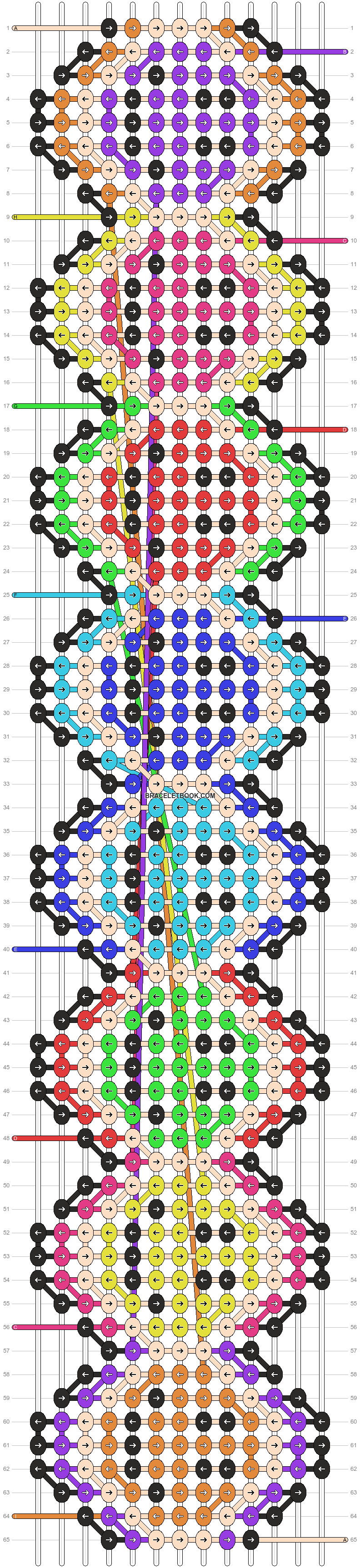 Alpha pattern #204500 pattern