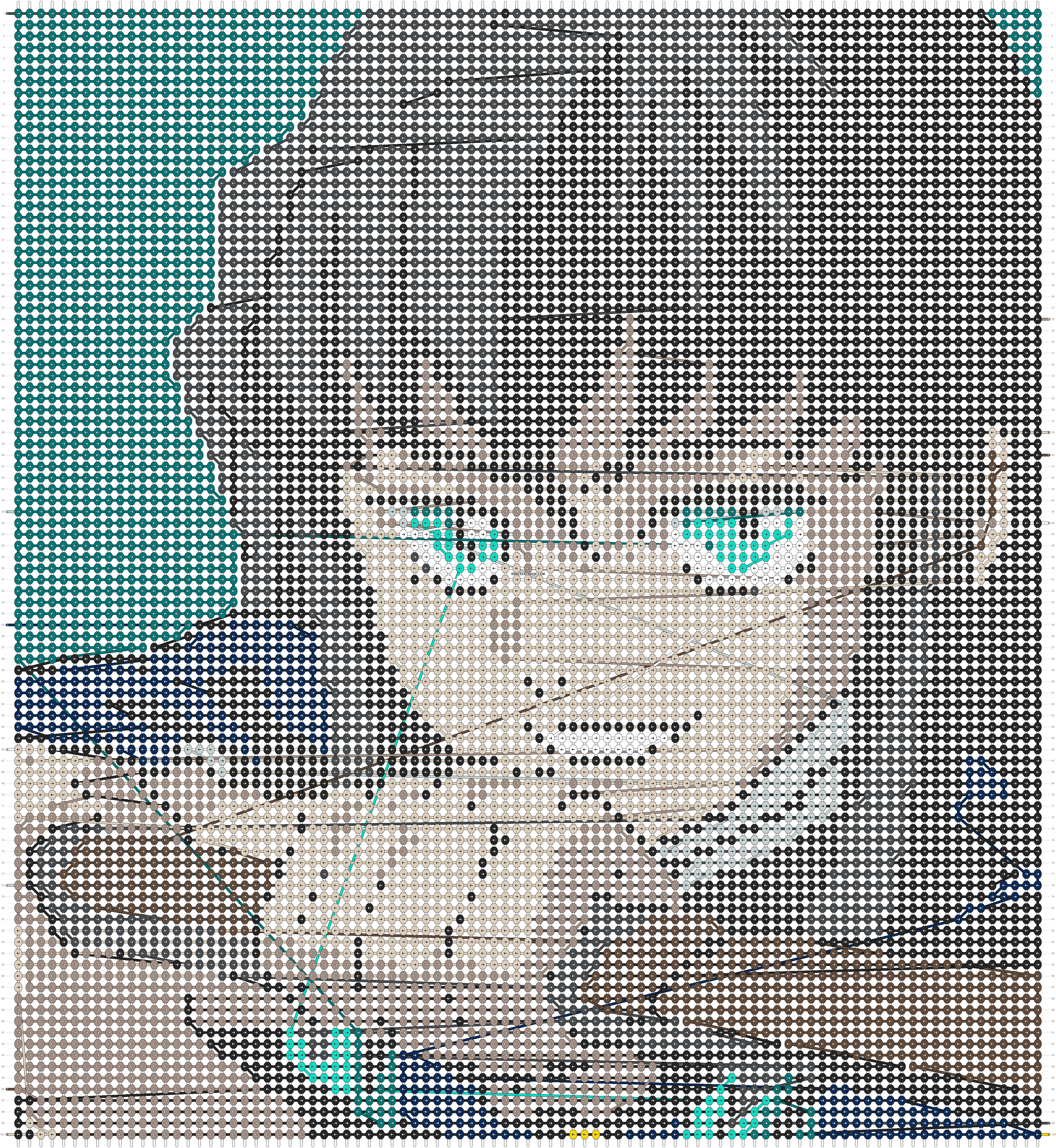 Alpha pattern #204678 pattern