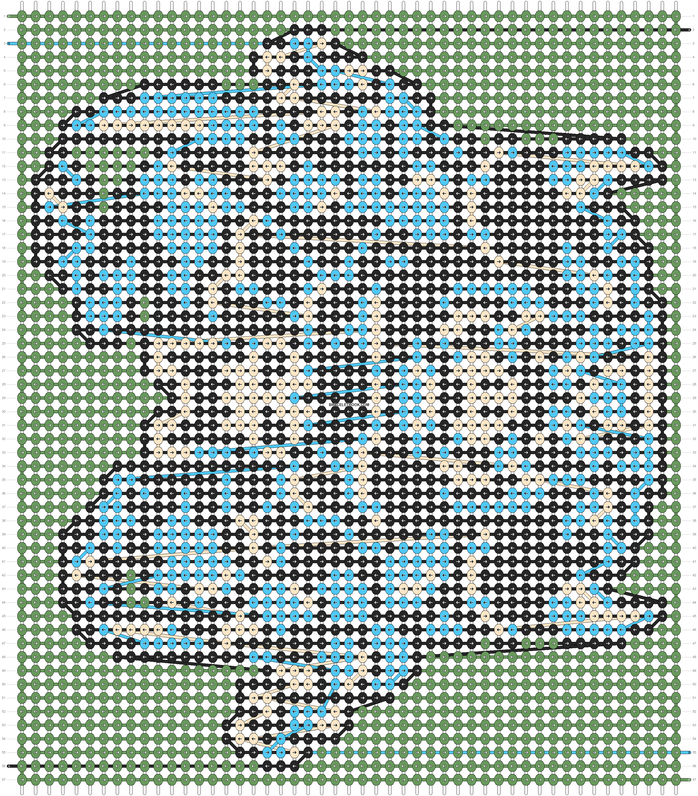 Alpha pattern #205011 pattern