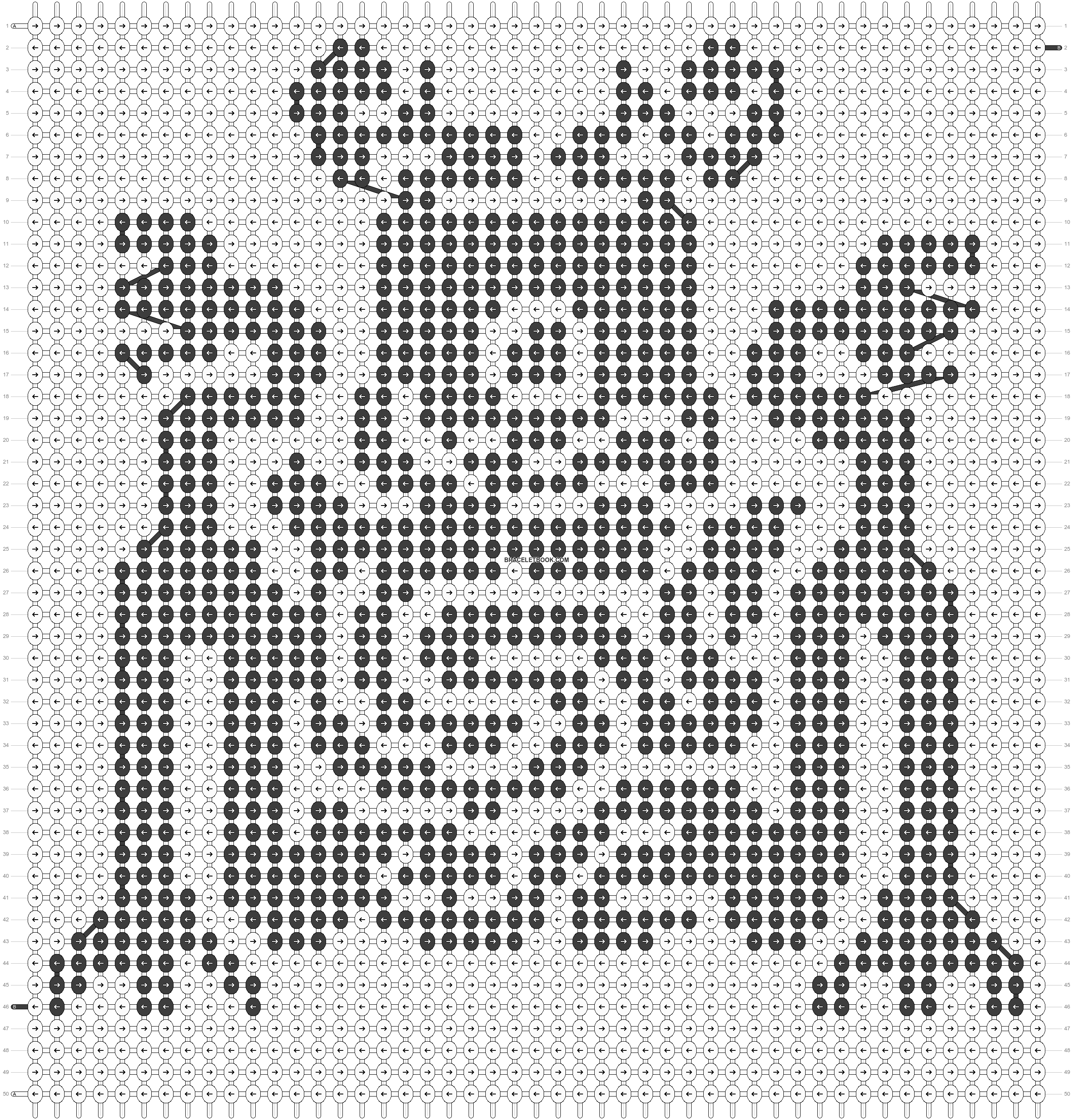 Alpha pattern #205015 pattern