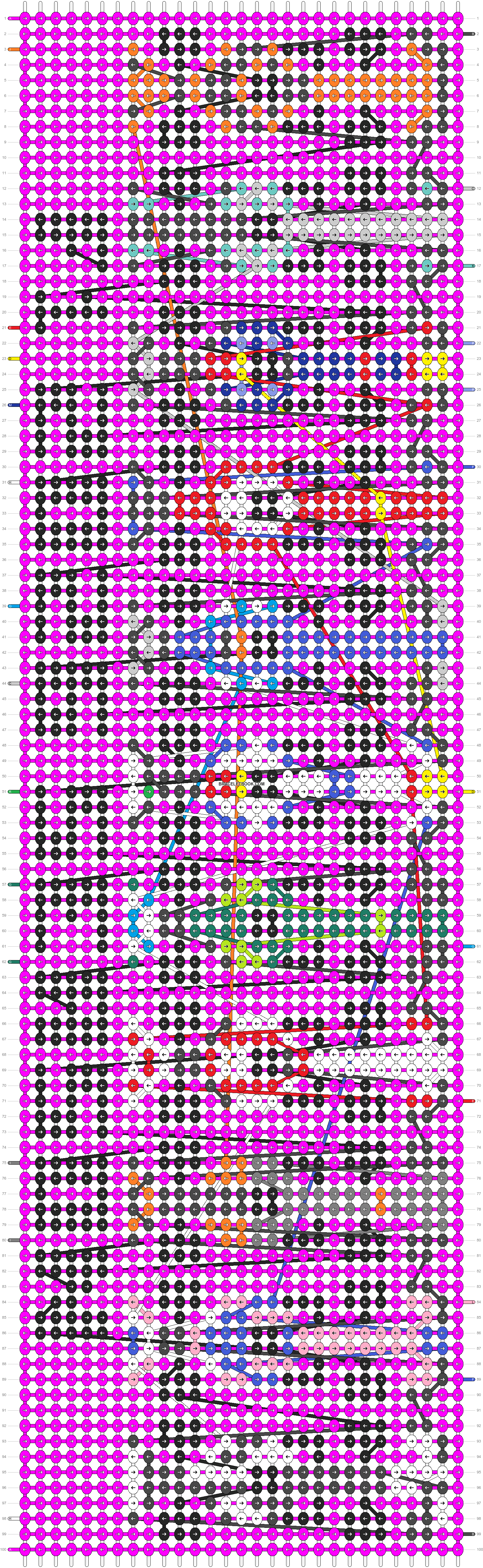 Alpha pattern #205025 pattern