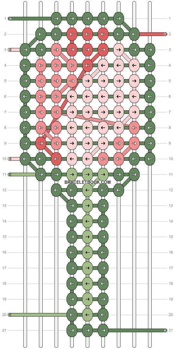 Alpha pattern #205432 pattern