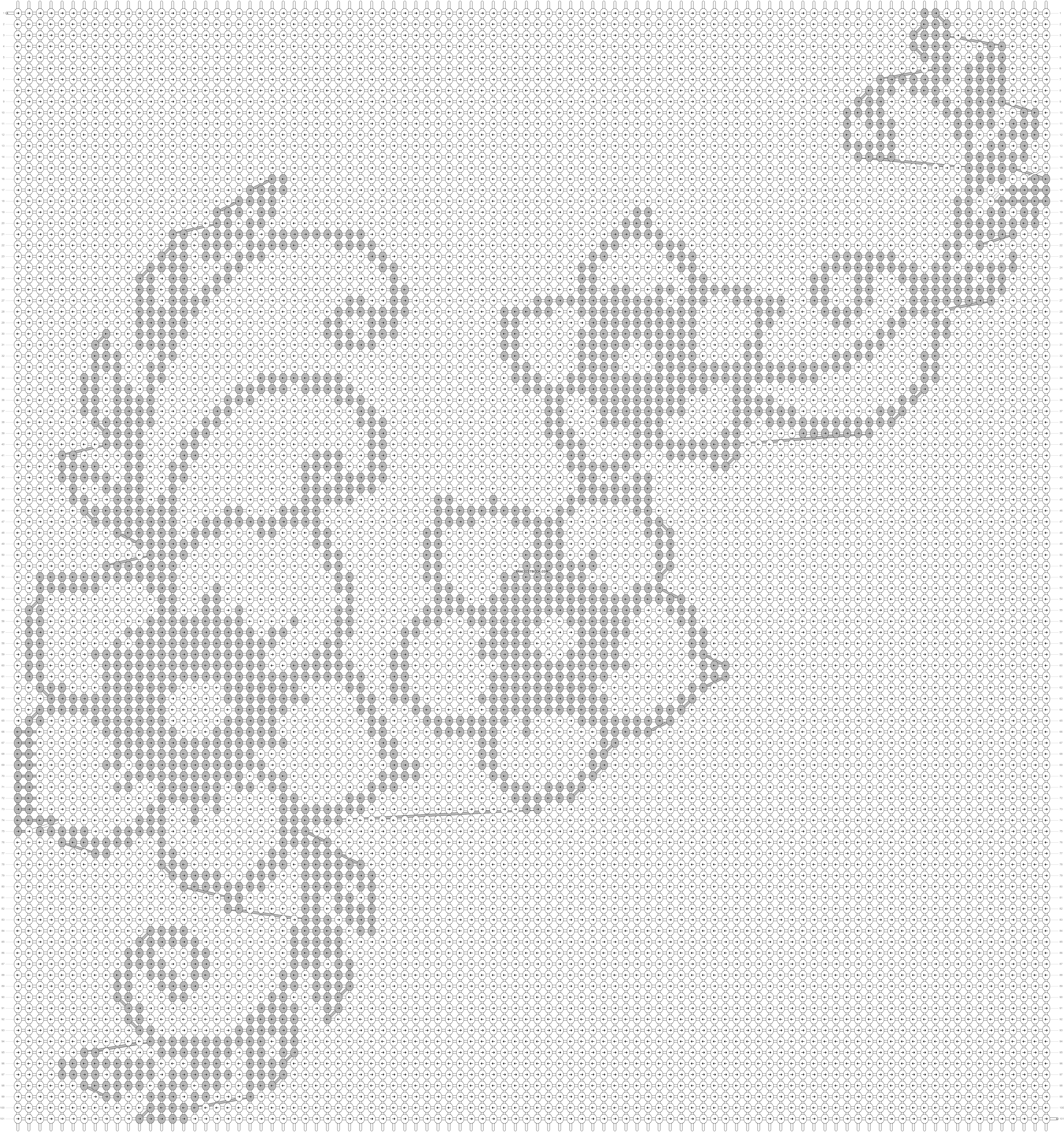 Alpha pattern #205759 pattern