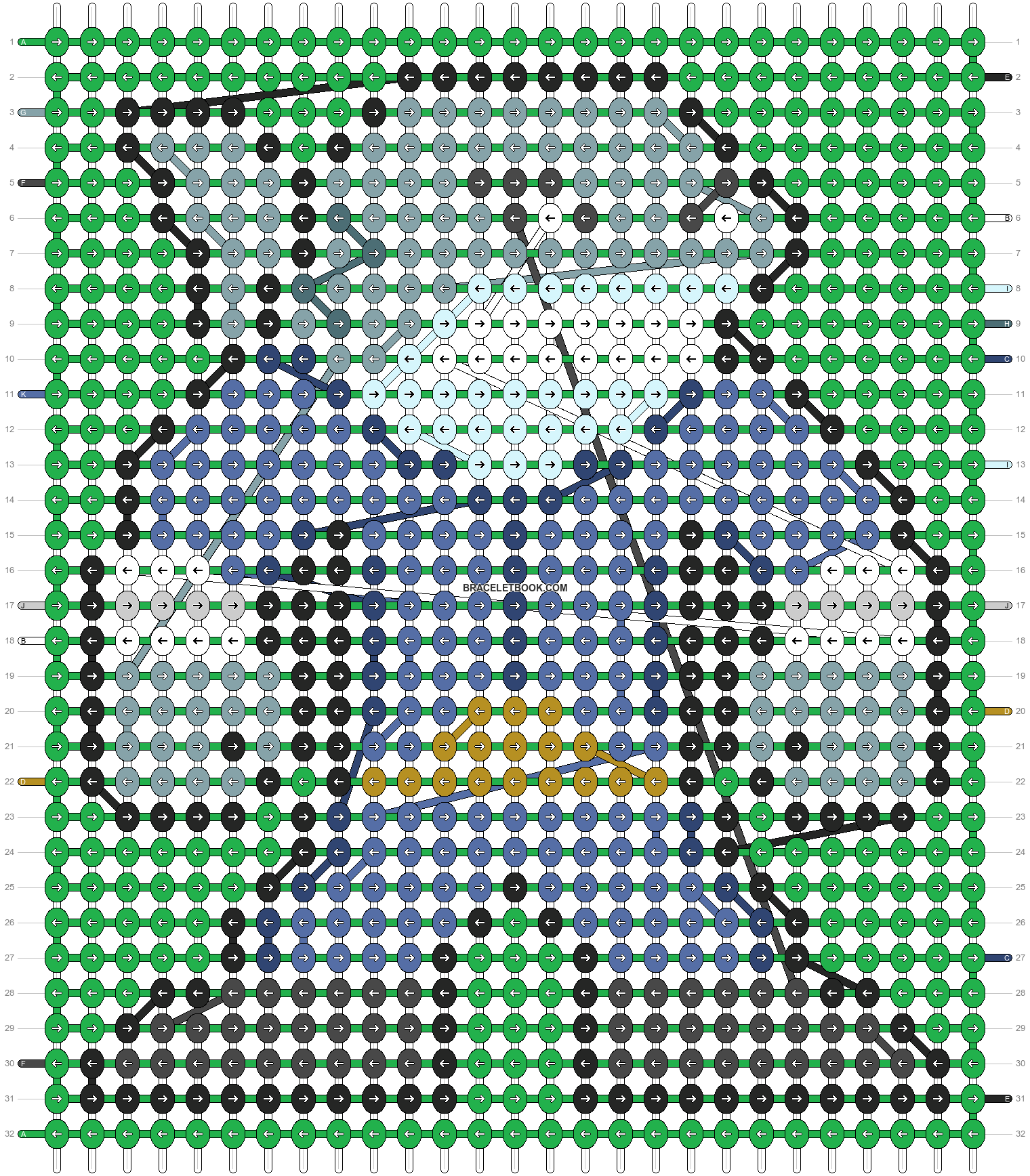 Alpha pattern #205898 pattern