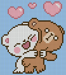 Alpha pattern #206000