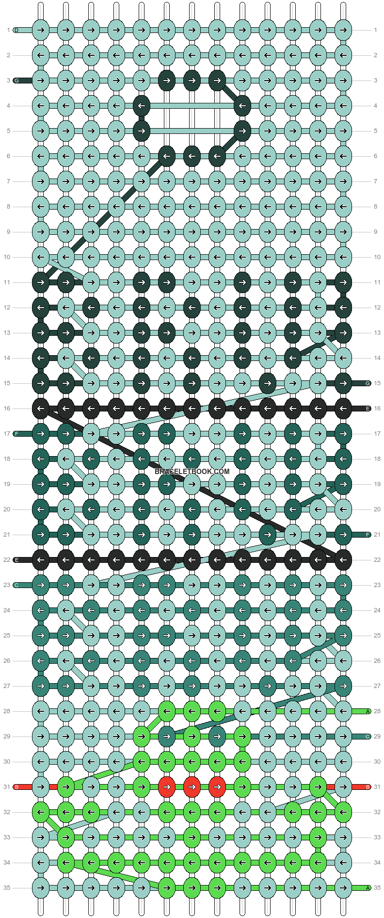 Alpha pattern #206028 pattern