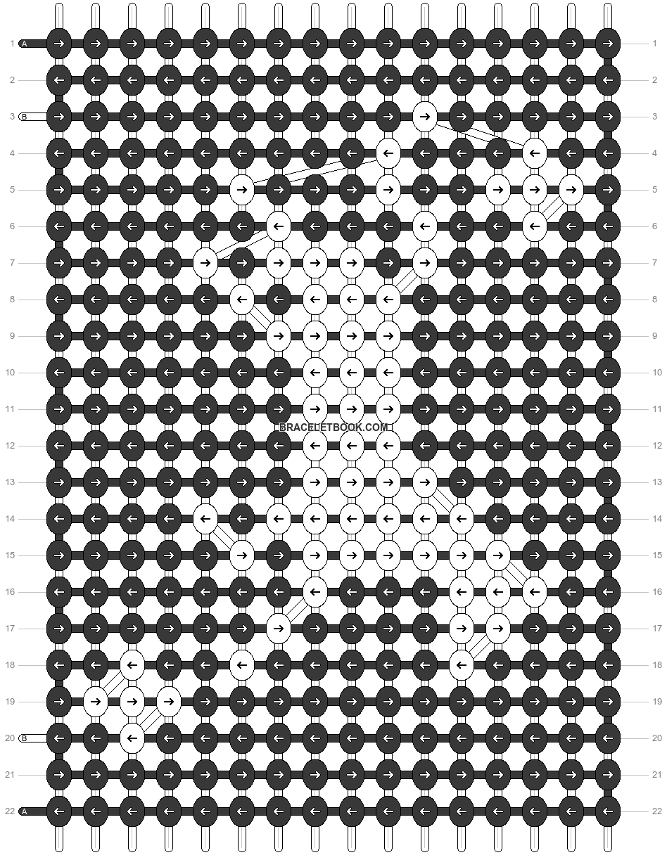 Alpha pattern #206190 pattern