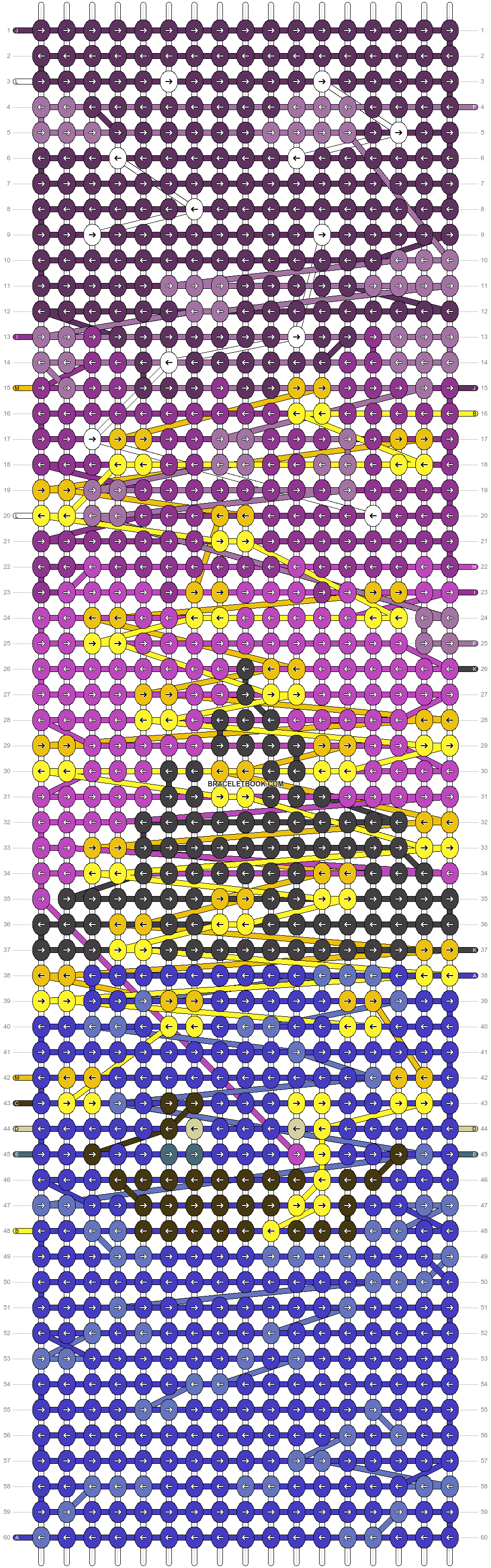 Alpha pattern #206265 pattern