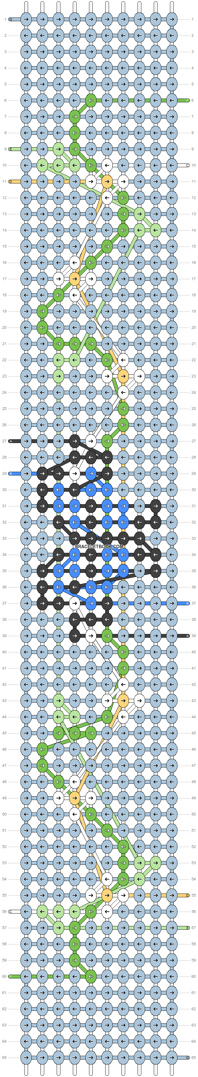 Alpha pattern #207004 pattern