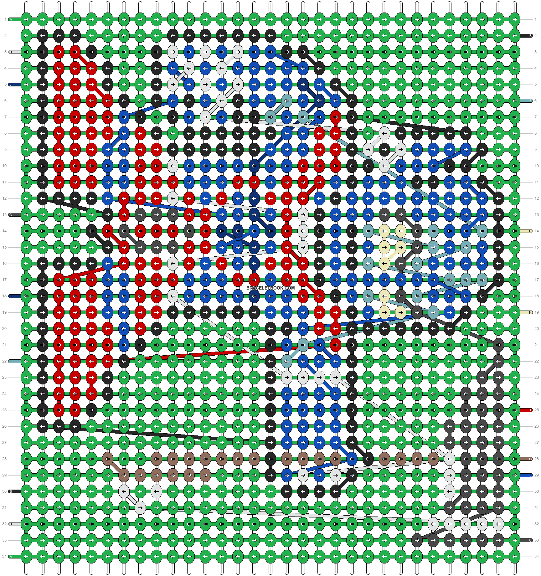 Alpha pattern #207444 pattern