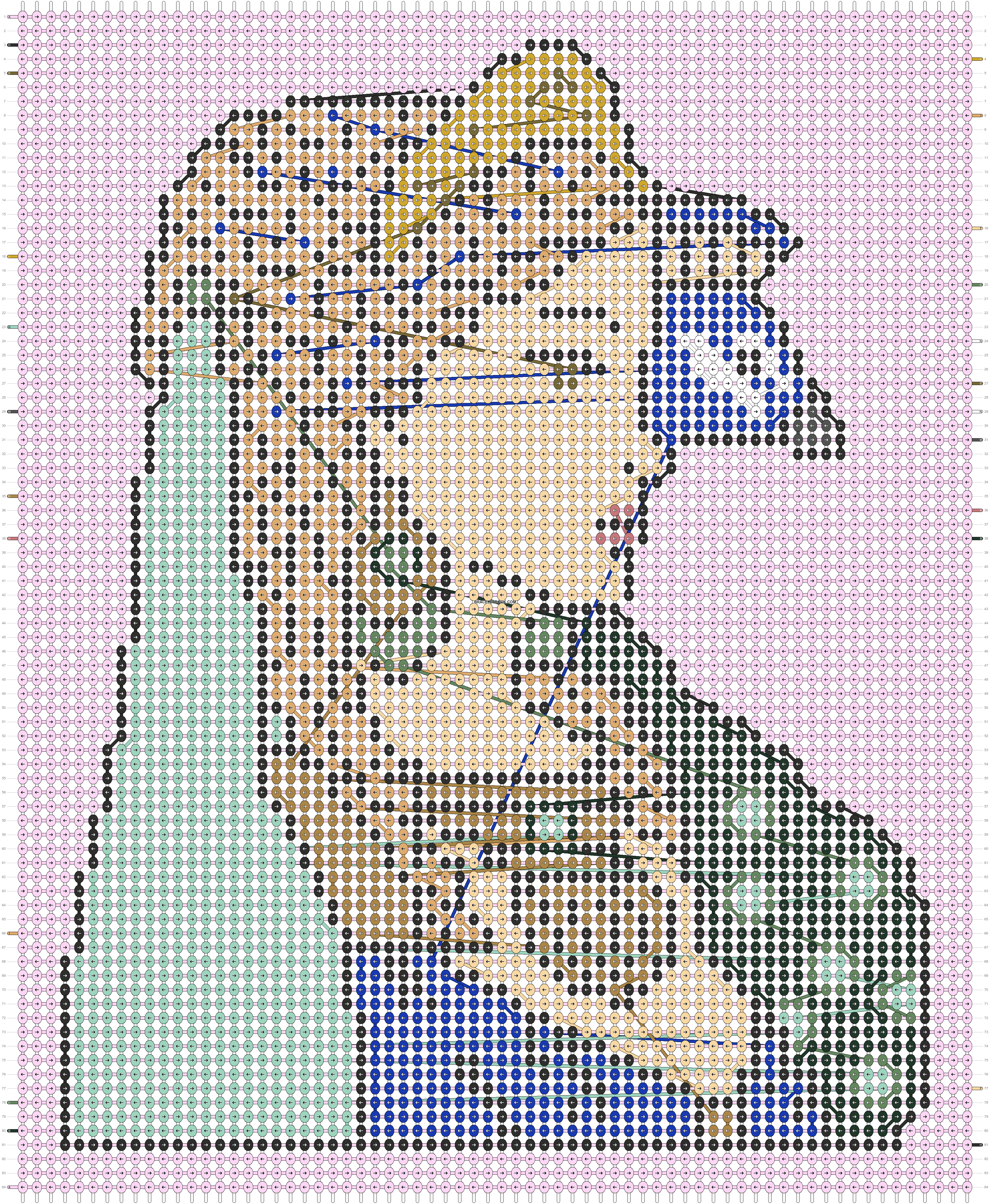 Alpha pattern #208101 pattern