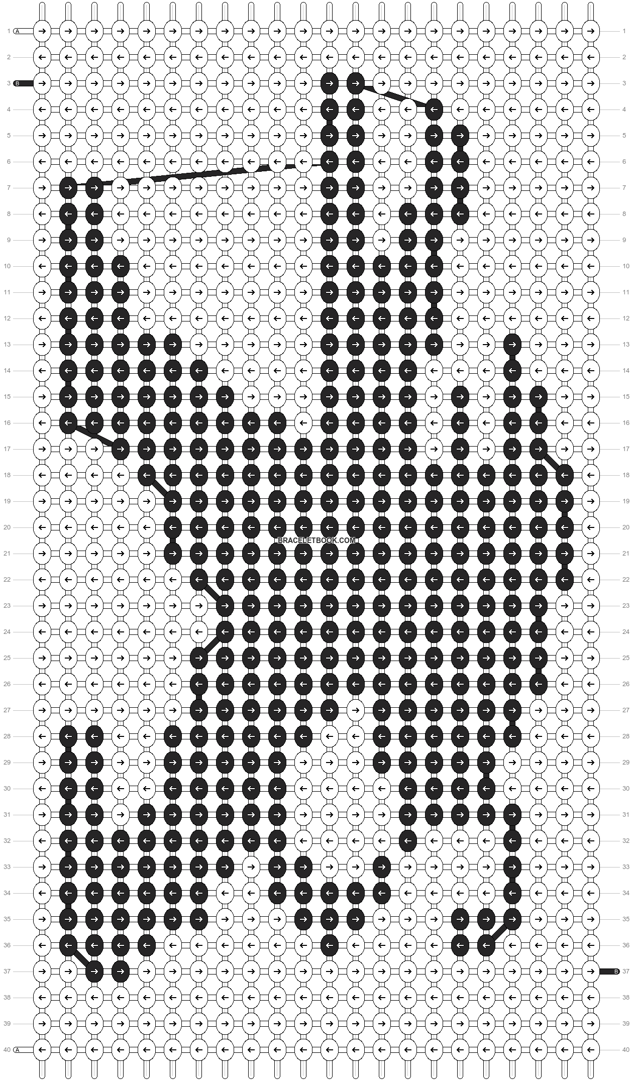 Alpha pattern #209120 pattern