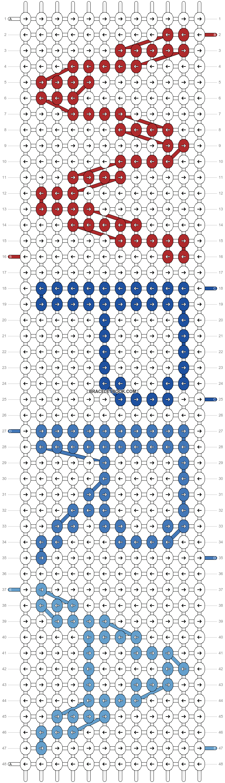 Alpha pattern #210017 pattern