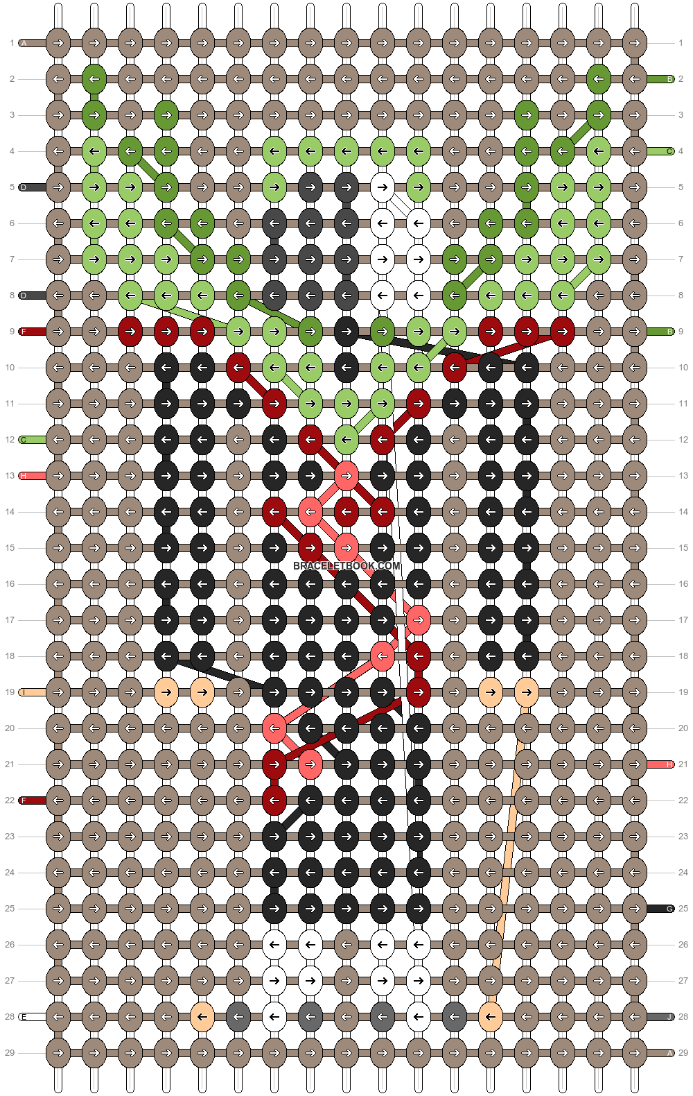 Alpha pattern #210055 pattern