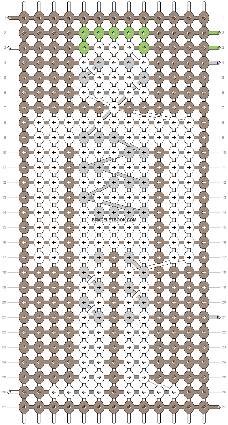 Alpha pattern #210056 pattern